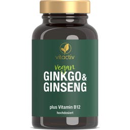 Vitactiv Ginkgo & Ginseng + B12 - 60 capsule