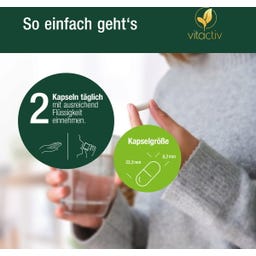 Vitactiv Magnesium Komplex - 180 Kapseln