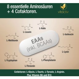 Vitactiv Aminosäuren Komplex - 180 Tabletten