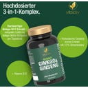 Vitactiv Ginkgo & Ginseng + B12 - 60 Kapseln