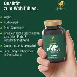 Vitactiv Darm Freunde - Probiotika - 60 Kapseln