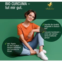 Vitactiv Curcuma 3000 Bio - 60 Kapseln