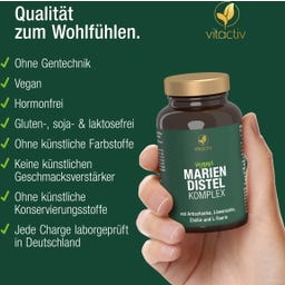 Vitactiv Mariendistel Komplex - 120 Kapseln