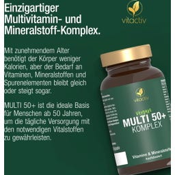 Vitactiv Multi 50+ Multivitamin - 60 Kapseln