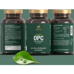 Vitactiv OPC Traubenkernextrakt - 180 Kapseln