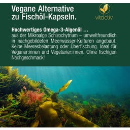 Vitactiv Omega-3 Algenöl - 60 Softgels