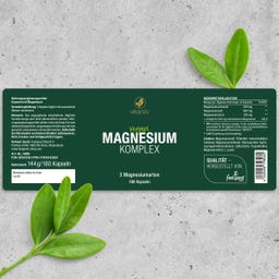 Vitactiv Magnesium Komplex - 180 Kapseln
