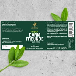 Vitactiv Darm Freunde - Probiotika - 60 Kapseln