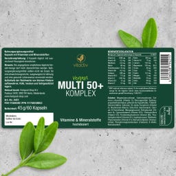 Vitactiv Multi 50+ Multivitamin - 60 Kapseln