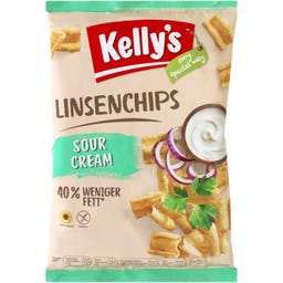 Kelly's LinsenCHIPS Sour Cream - 90 g