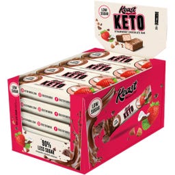 Ketofabrik Schokoriegel Strawberry Chocolate