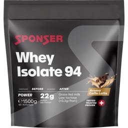 Sponser Sport Food Whey Isolate 94 - Bustina - Caffè Latte