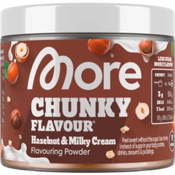 More Nutrition Chunky Flavour vegan - Hazelnut Milky Cream