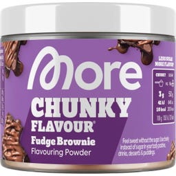 More Nutrition Chunky Flavour vegan - Fudge Brownie