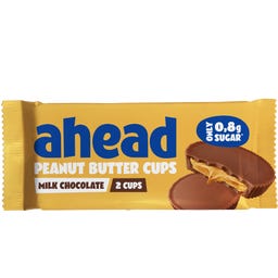 ahead Peanut Butter Cups Milk Chocolate - 34 g