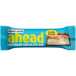 ahead Low Sugar Chocolate Bar Coconut Almond - 35 g
