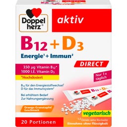 Doppelherz aktiv B12 + D3 Direct - 20 Stück