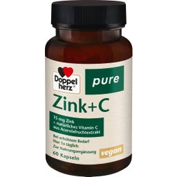 Doppelherz pure Zink + C - 60 Kapseln