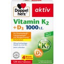 Doppelherz aktiv Vitamin K2 + D3 1000 IE - 120 Tabletter
