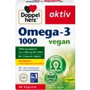 Doppelherz aktiv Omega-3 1000 Vegansk - 60 st.