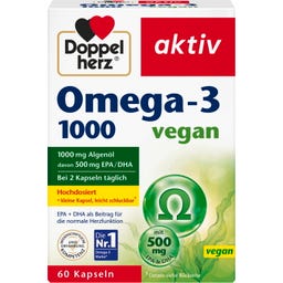 Doppelherz aktiv Omega-3 1000 vegan - 60 Stück