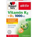 Doppelherz aktiv Vitamin K2 + D3 1000 I.E. - 30 Tabletten