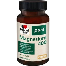 Doppelherz pure Magnesium 400 vegan - 60 Kapseln