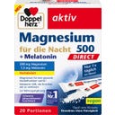 Doppelherz aktiv Magnesium 500 + Melatonin DIRECT - 20 Saci