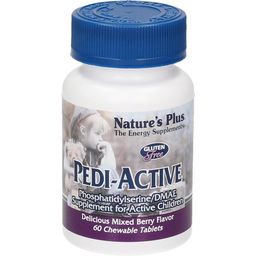 Nature's Plus Pedi-Active® con LECI-PS®/DMAE - 60 comprimidos masticables