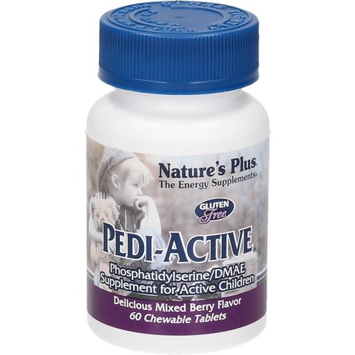 Nature's Plus Pedi-Active® mit LECI-PS®/DMAE - 60 Tuggtabletter