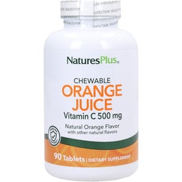 NaturesPlus Orange Juice C 500mg - 90 chewable tablets