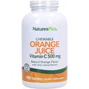 Nature's Plus Orange Juice C 500 mg - 180 žuvacích tabliet