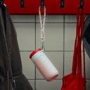 Dopper Wrist Cord White Mug Ring - Cherry Pink