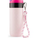 Dopper Wrist Cord Black Mug Ring - Cherry Pink