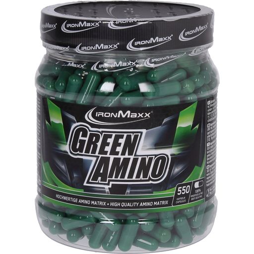 ironMaxx Green Amino - 550 kaps.