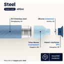Dopper Steel - 490 ml - Coastal Blue