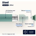 Dopper Steel - 490 ml - Canopy Green