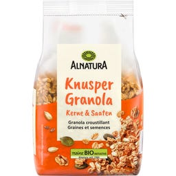 Alnatura Bio chrupiąca granola - ziarna i nasiona - 350 g