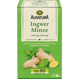 Alnatura Tè allo Zenzero e Menta Bio - 20 bustine di tè