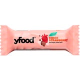 yfood Baton cu ciocolată și căpșuni