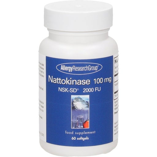 Allergy Research Group® Nattokinase NSK-SD® 100 mg - 60 Softgels