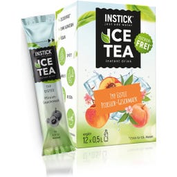 Instick Thé Glacé - Pêche - 12 Sachet