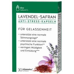 Lavendel-Safran relaxeadoc®-Kapseln