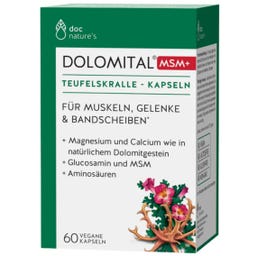 doc nature's Dolomital® MSM+Teufelskralle Kapseln
