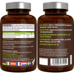 Igennus High Strength Magnesium Glycinate - 180 Cápsulas
