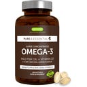 Super Concentrated Omega-3 Wild Fish Oil & Vitamin D - 180 Gel-kapsule