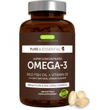 Super Concentrated Omega-3 Wild Fish Oil & Vitamin D