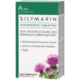 doc nature's Silymarin Mariendistel - 180 Tabletten