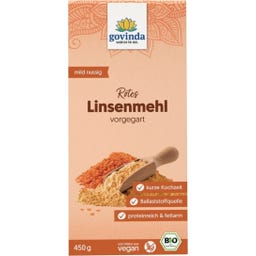 Govinda Organic Red Lentil Flour - 450 g