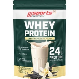 Sports Factory Whey Protein, Tasty Vanilla - 1 kg
